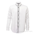 Camisas Sociais Masculinas Casual Business Slim Fit